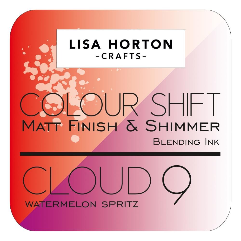 Lisa Horton Crafts Cloud 9 Color Shift Ink Pad - Watermelon Spritz