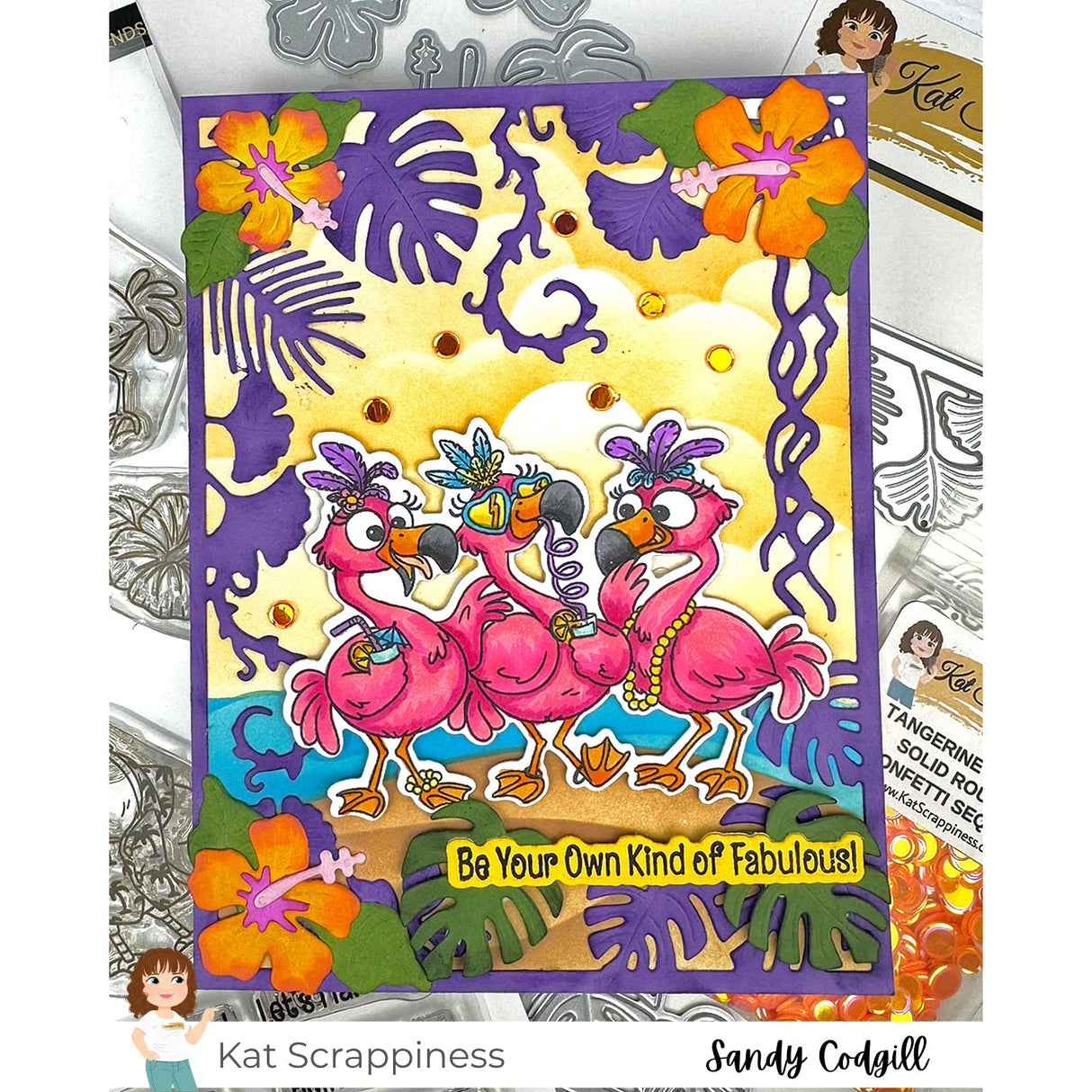 A2 Jungle Frame Craft Die