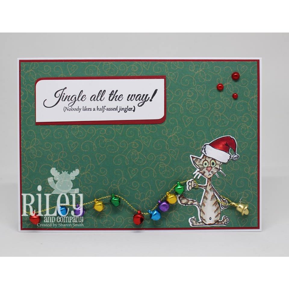 Jingle all the Way Clear Stamp by Riley & Co