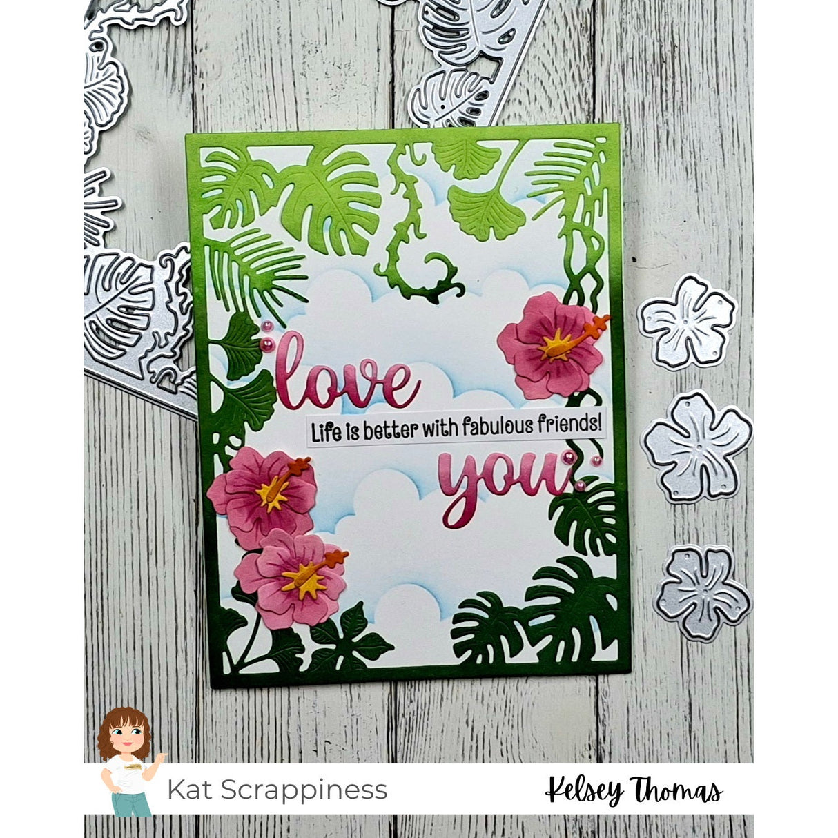A2 Jungle Frame Craft Die