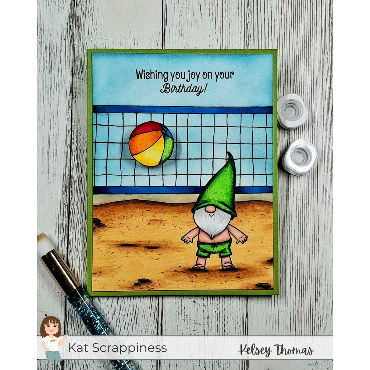 Summer Gnome Stamp Set