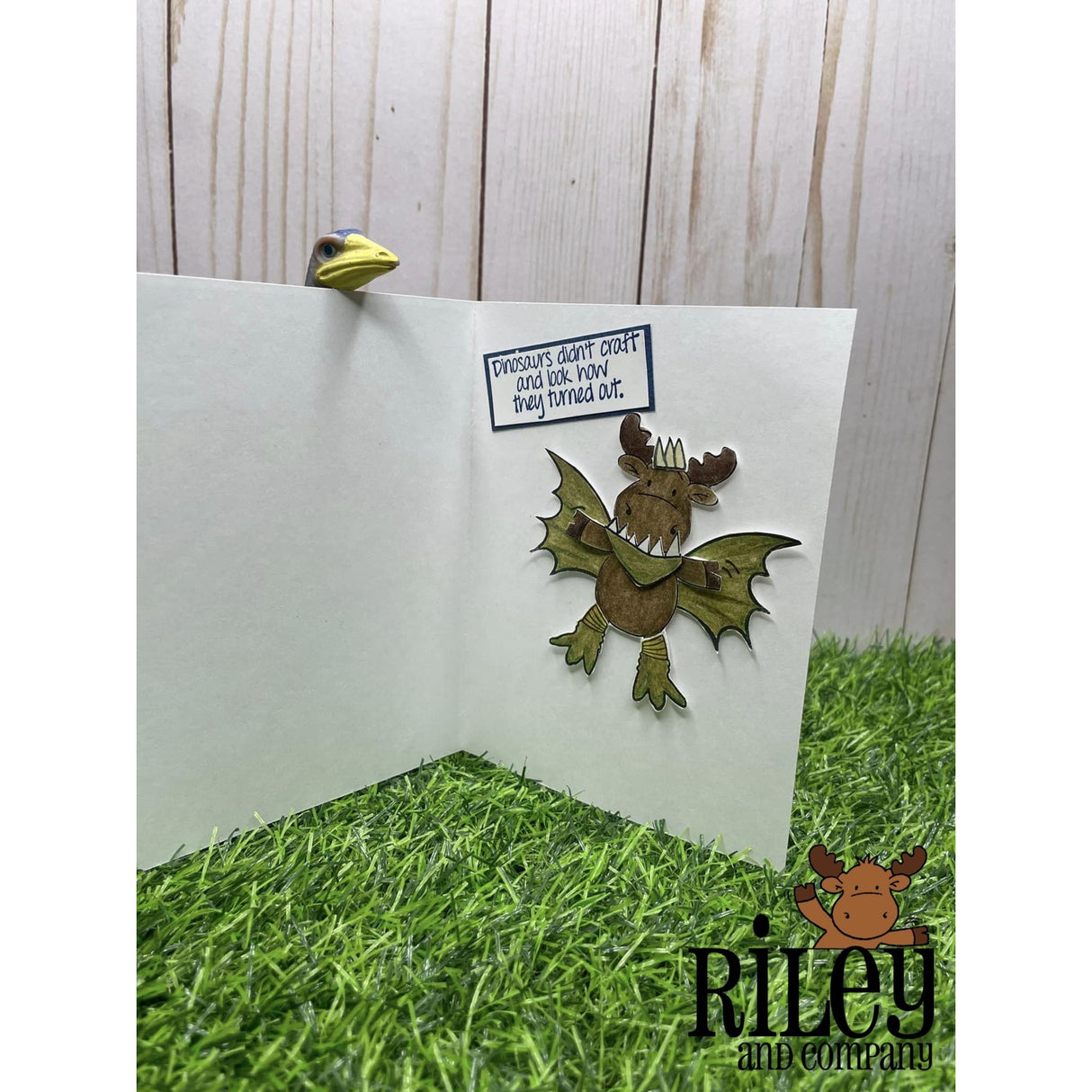 Crafting is Vital to Survival Clear Stamps by Riley & Co