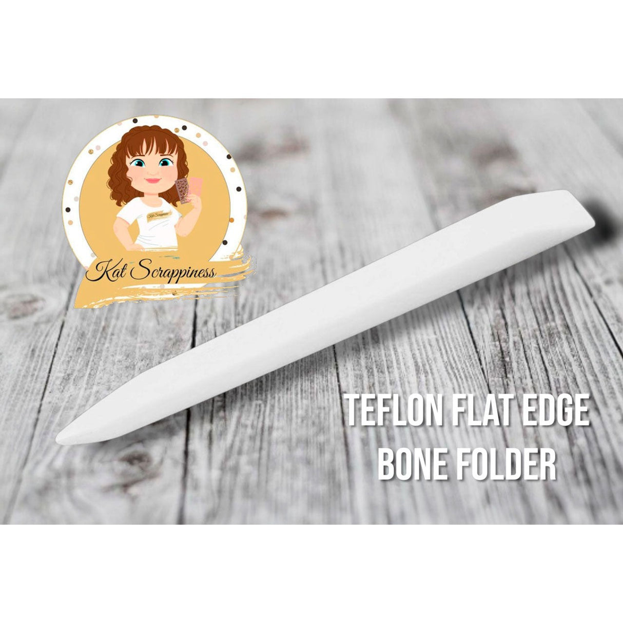 Teflon Flat Edge Bone Folder - New & Improved!
