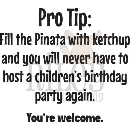 Pro Tip Clear Stamps by Riley & Co