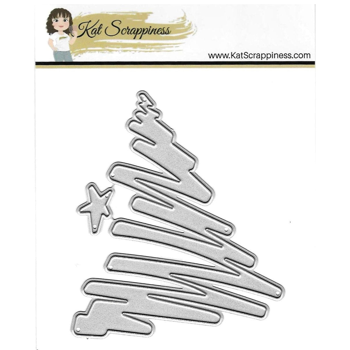 Brush Christmas Tree Craft Die -