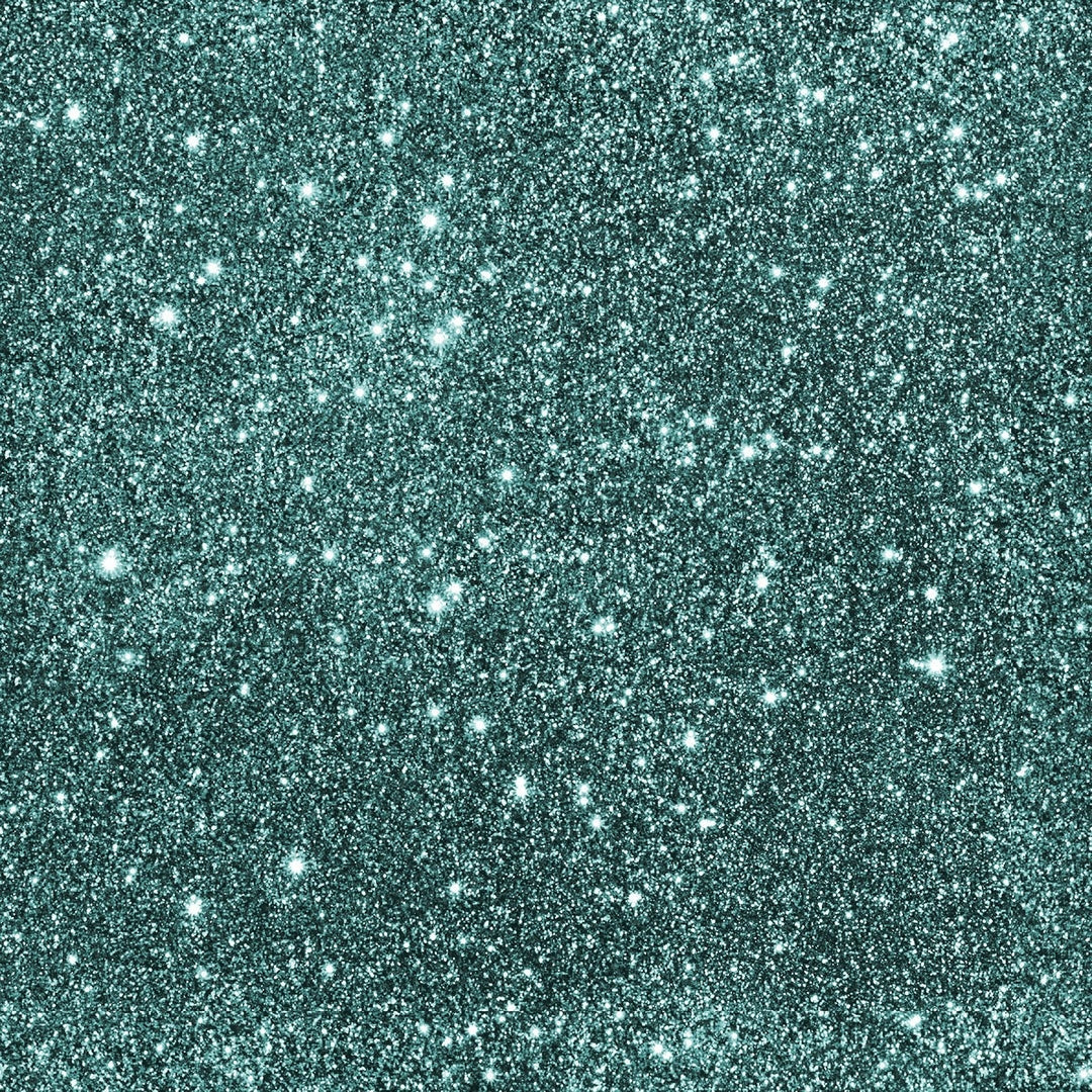 Teal Faux Glitter 6x6 Paper Pad