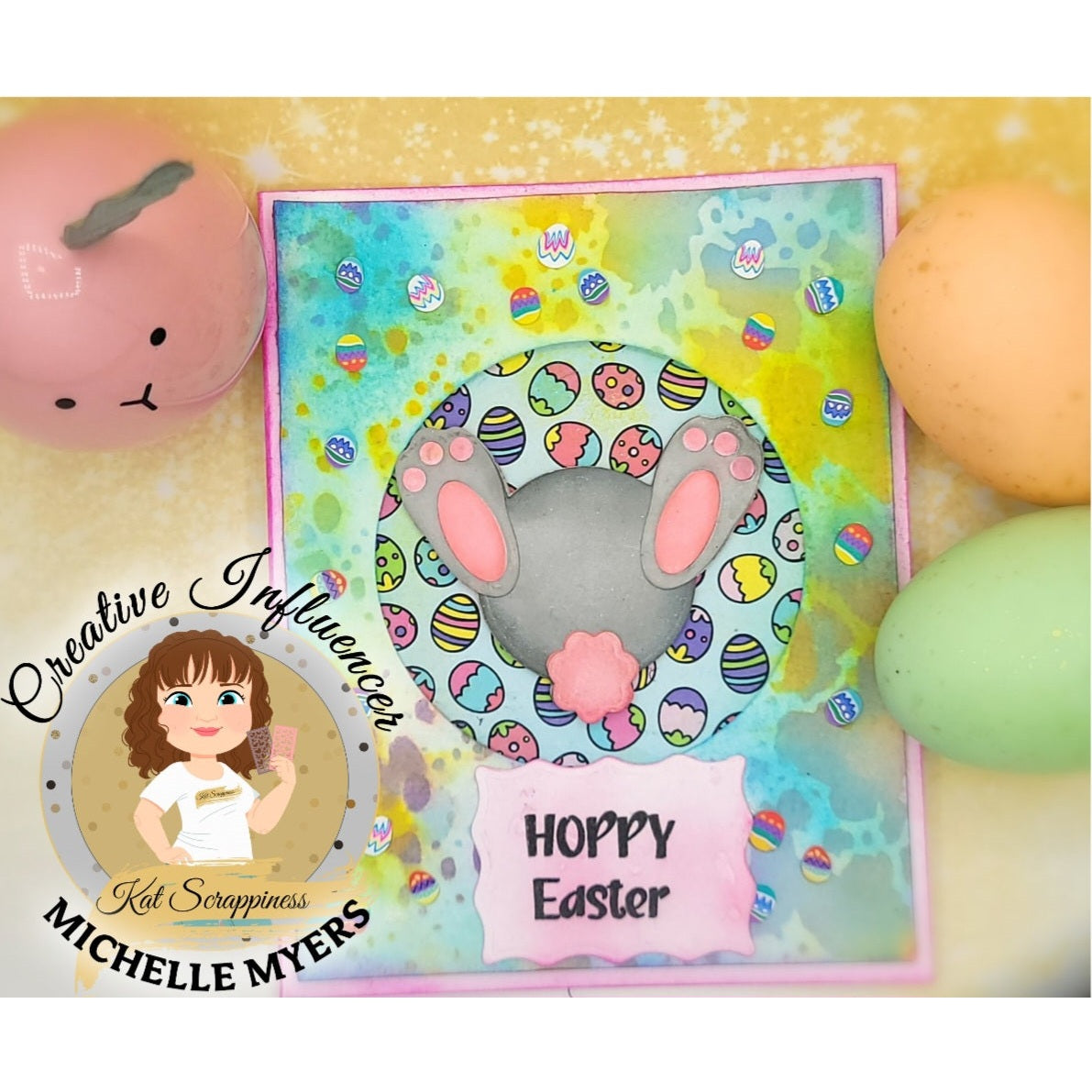 Peeking Bunny (& Bunny Butt) Craft Dies