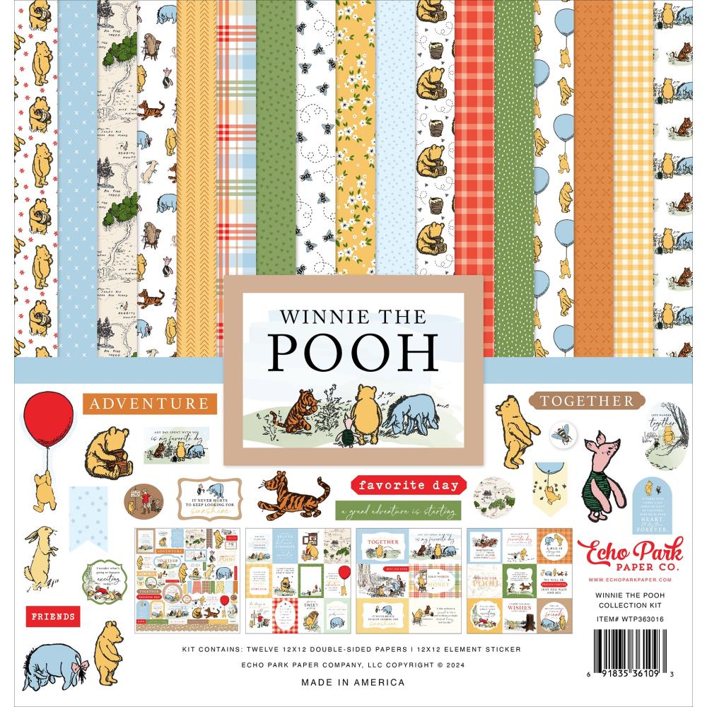 Winnie the Pooh 12" x 12" Collection Kit