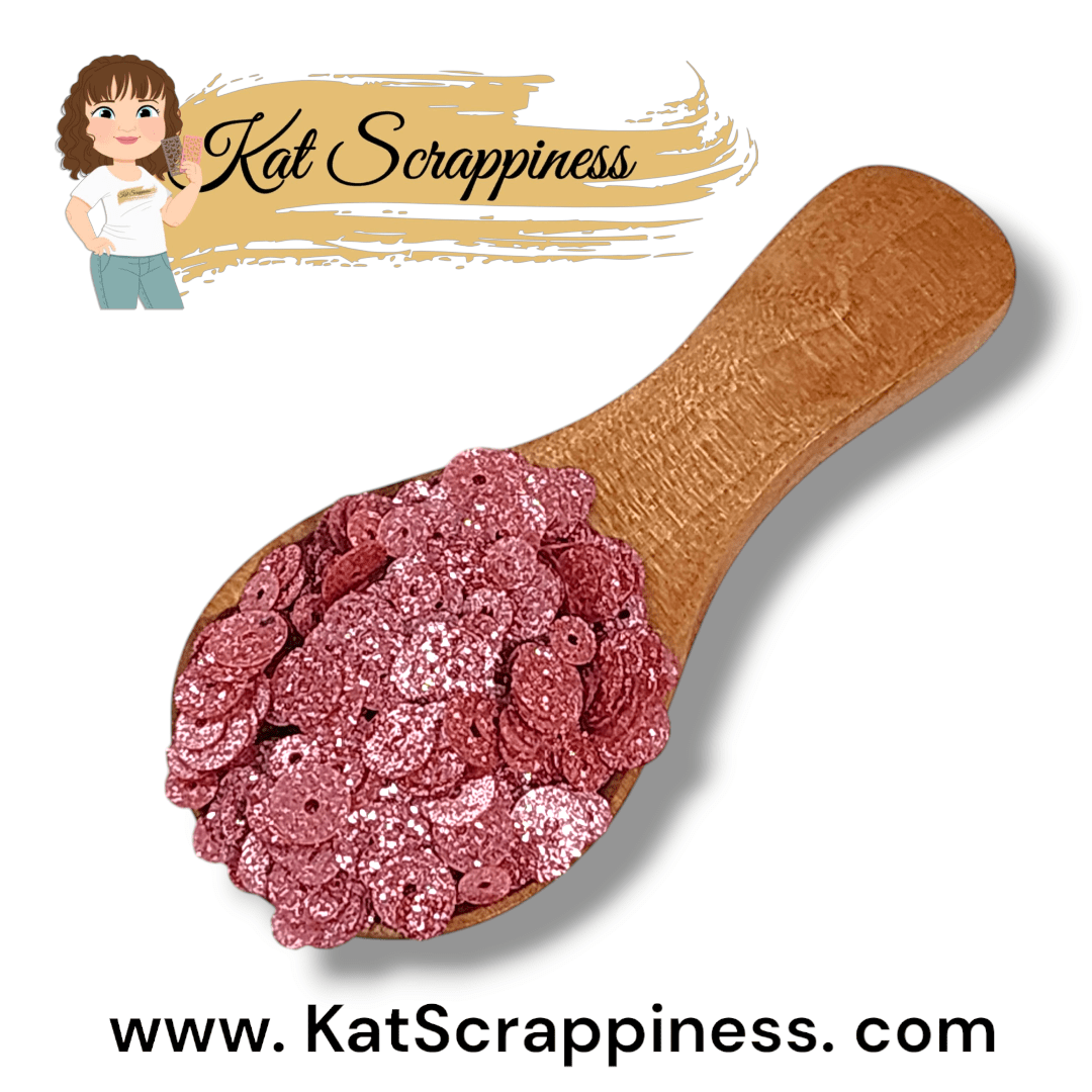 Glitter Sequin Mix - Radiant Rose