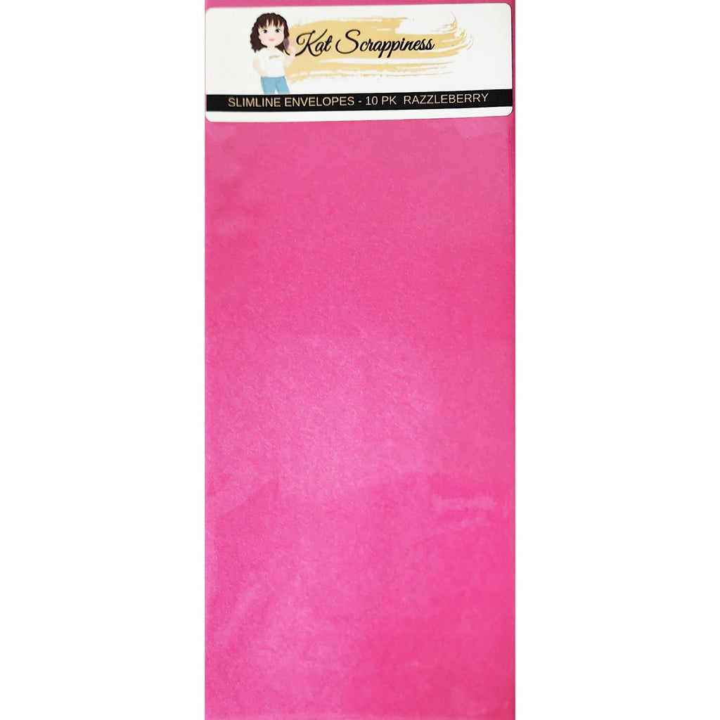 #10 Slimline Envelope - Razzleberry 10 pack