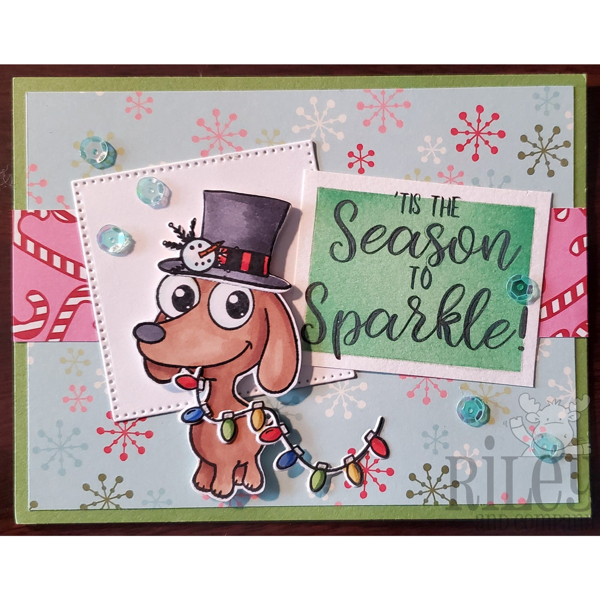 Season to Sparkle Clear Stamp by Riley & Co