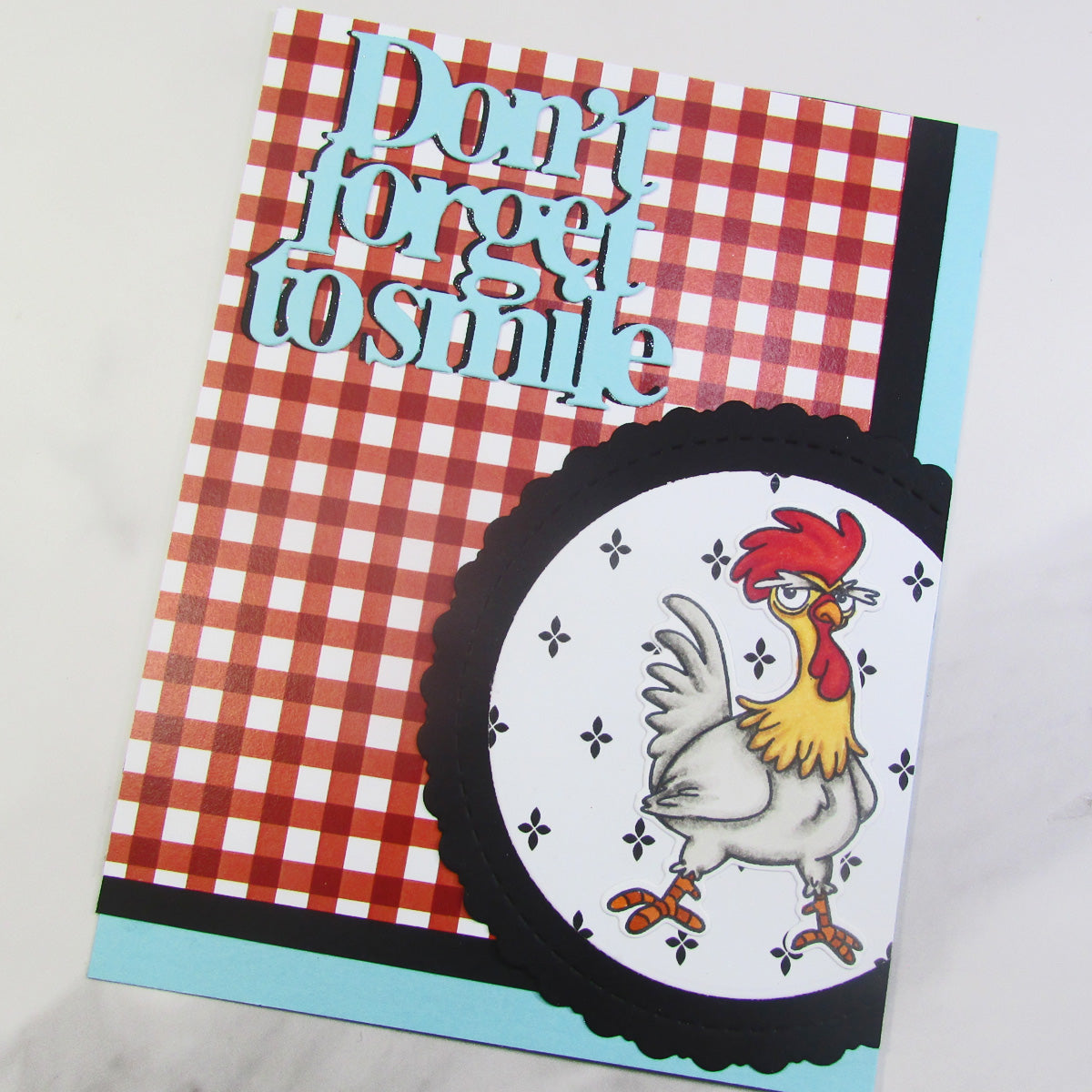 Sassy Chickens 6x8 Stamp Set