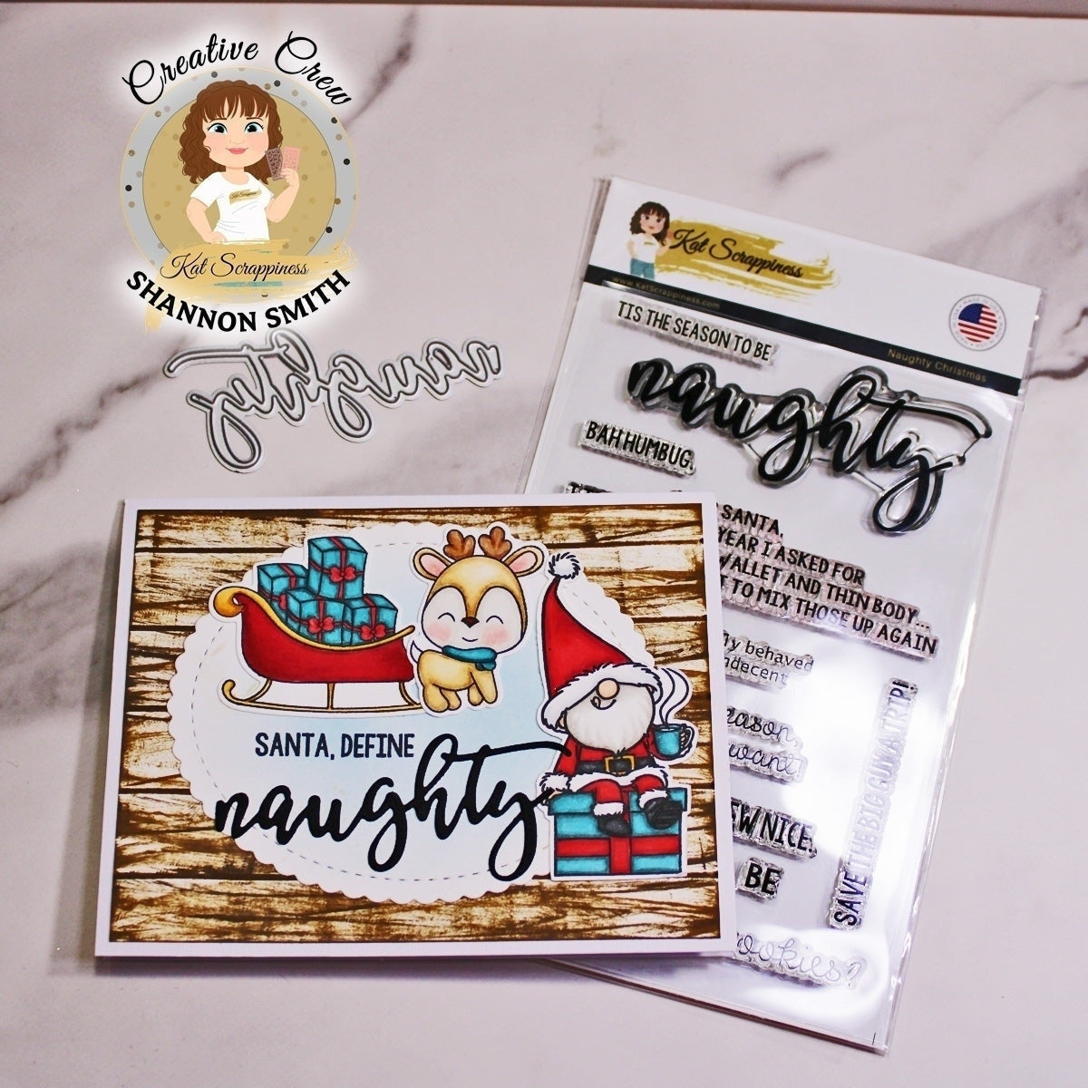 "Merry Critters" Stamp Set