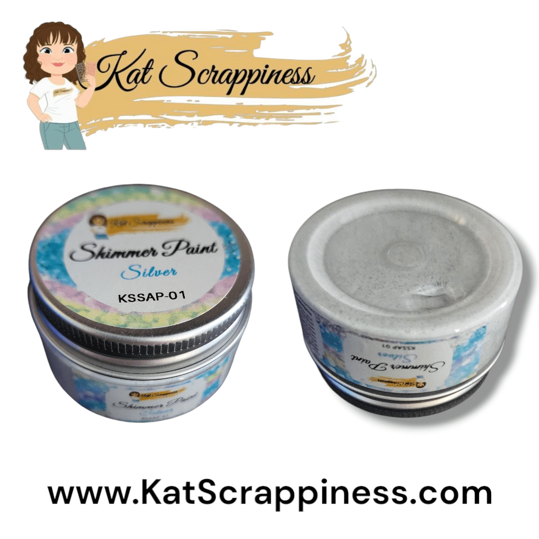 Silver Shimmer Paint - 30 ml