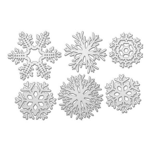 Snowflakes 1 Chipboard Embellishments