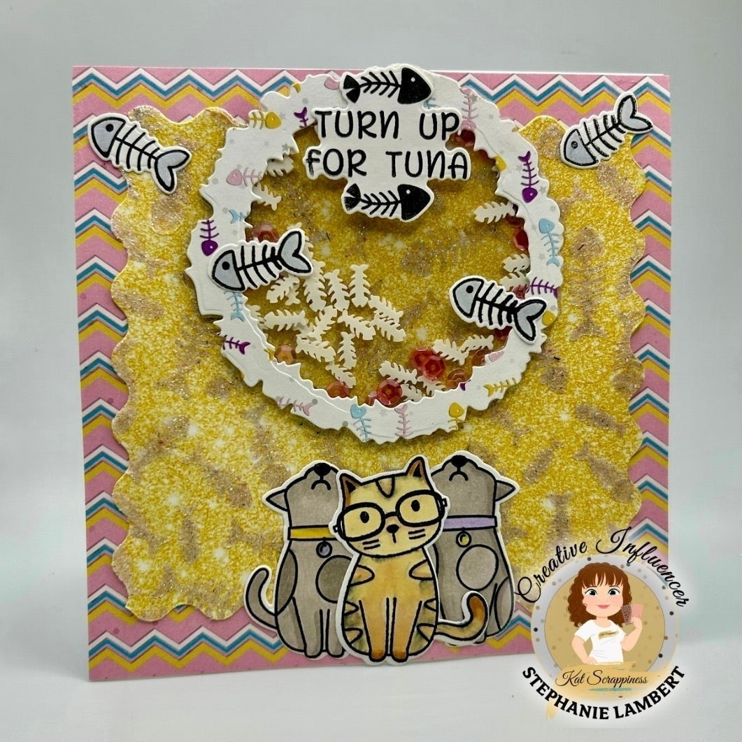 Gold Faux Glitter 6x6 Paper Pad