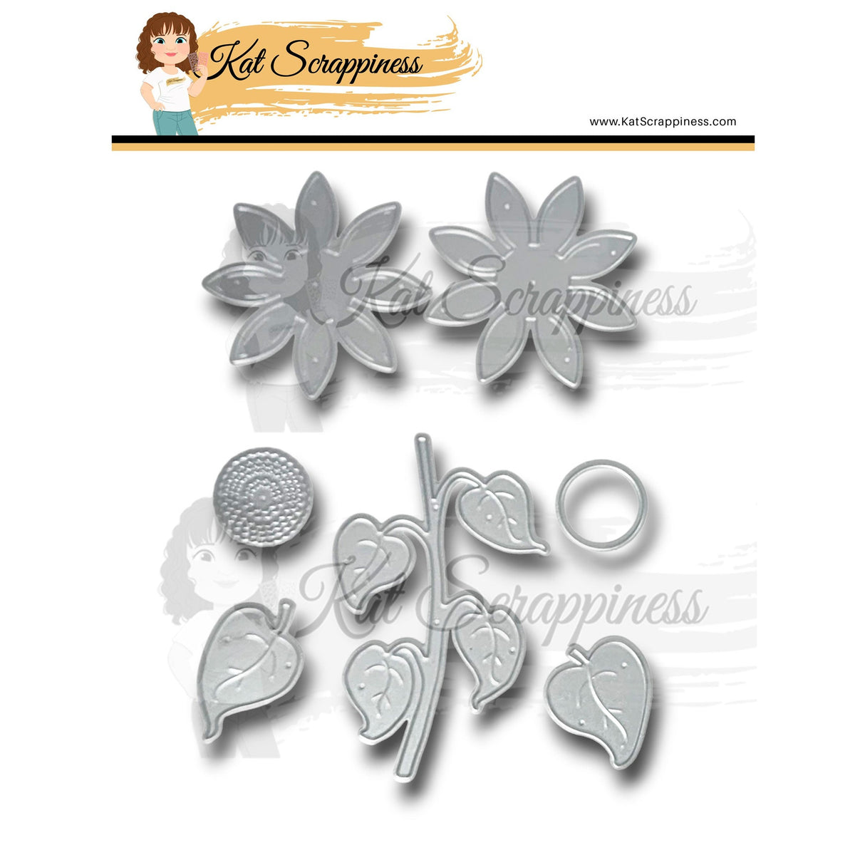 Sunflower Funflower Duo Craft Dies