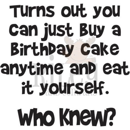 Who Knew? Clear Stamp by Riley & Co