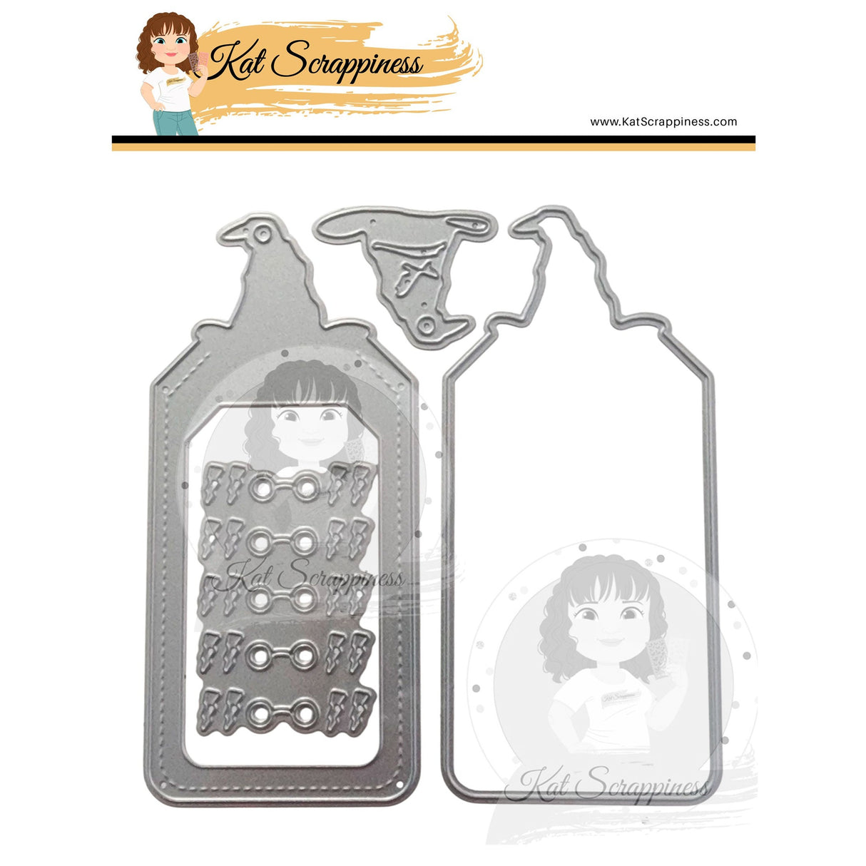 Wizard Shaker Tag Craft Dies