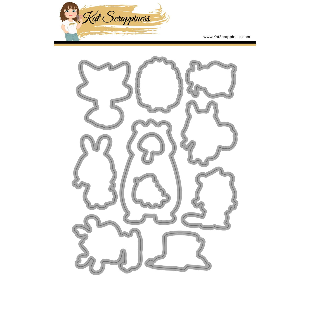Woodland Critters Coordinating Dies