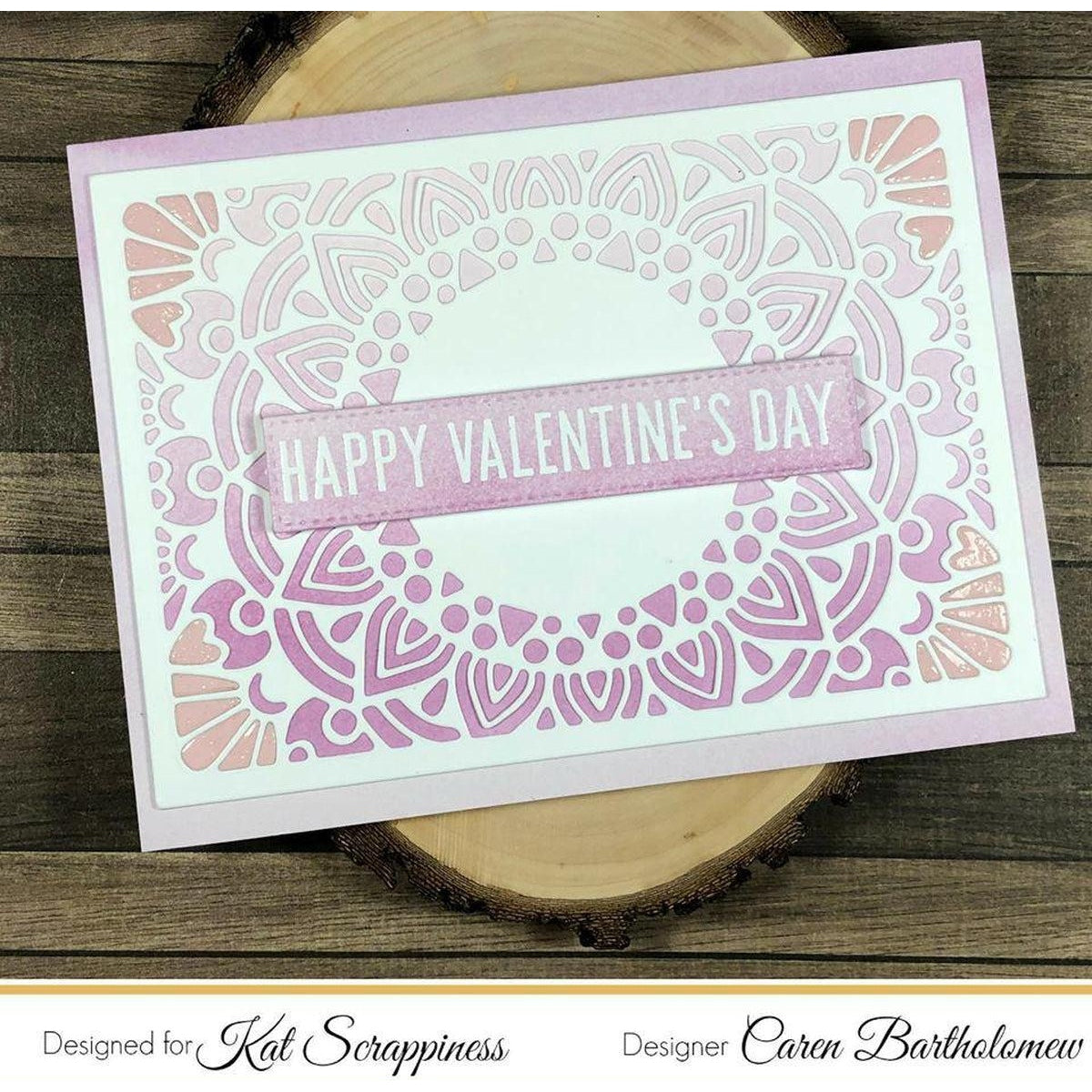 Medallion Coverplate Die by Kat Scrappiness - Kat Scrappiness