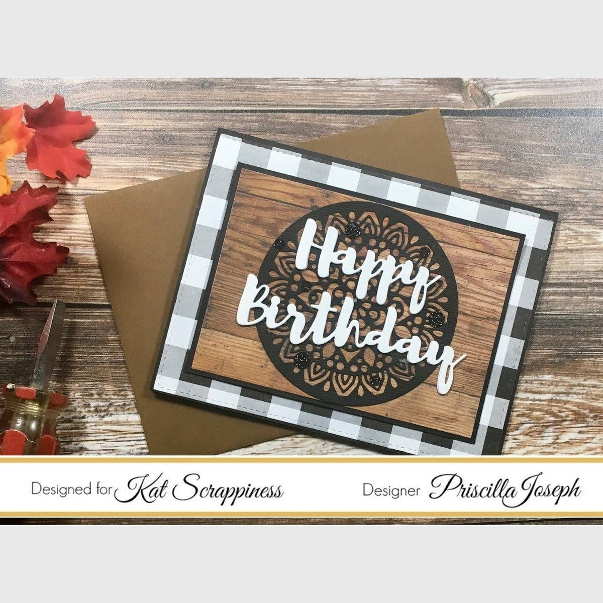 Mandala Die by Kat Scrappiness - Kat Scrappiness