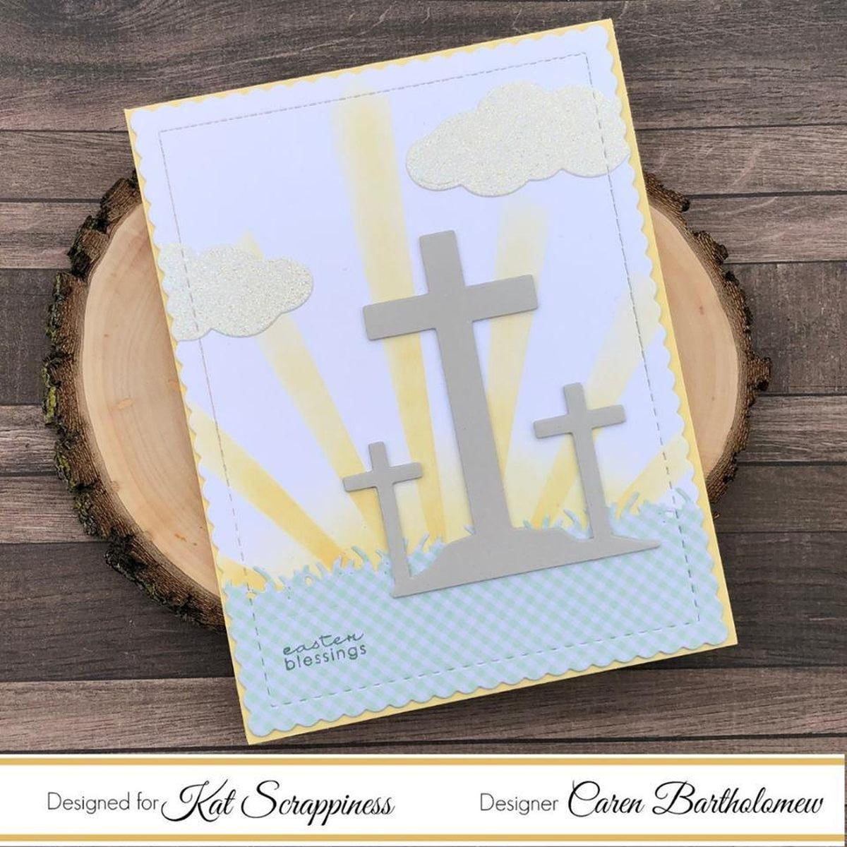 He Is Risen Dies by Kat Scrappiness - Kat Scrappiness