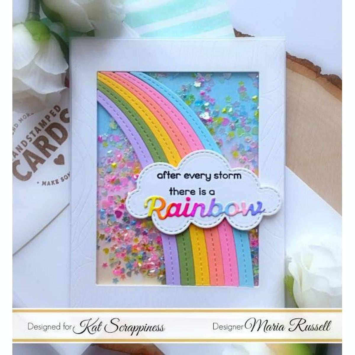 Wood Grain Frame Die by Kat Scrappiness - Kat Scrappiness