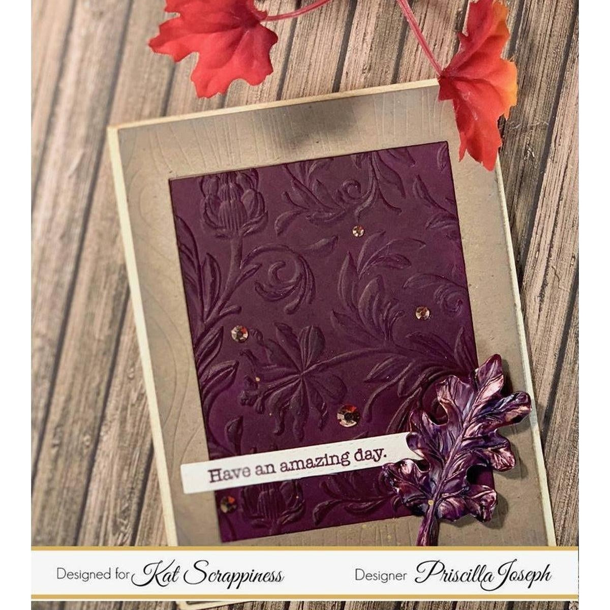 Wood Grain Frame Die by Kat Scrappiness - Kat Scrappiness