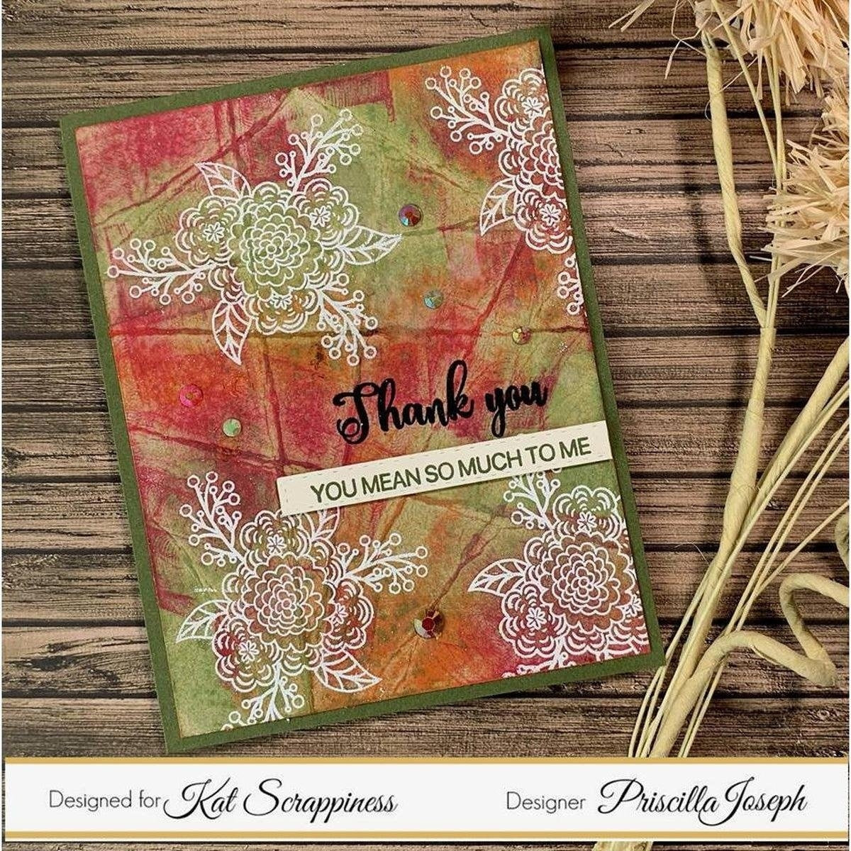 "Friendship Greetings" Stamp Set by Kat Scrappiness - Kat Scrappiness