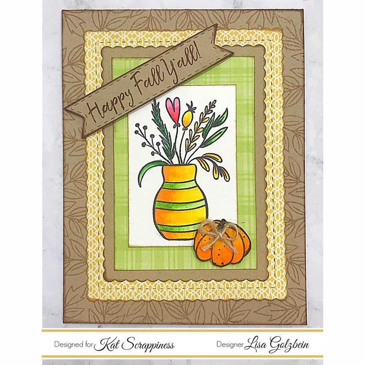 "Happy Fall Y'all" Stamp Set by Kat Scrappiness - Kat Scrappiness