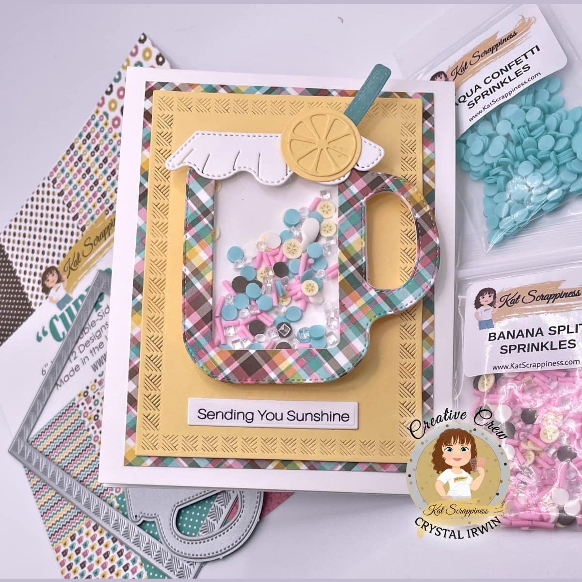 Mason Jar Shaker Card Craft Dies