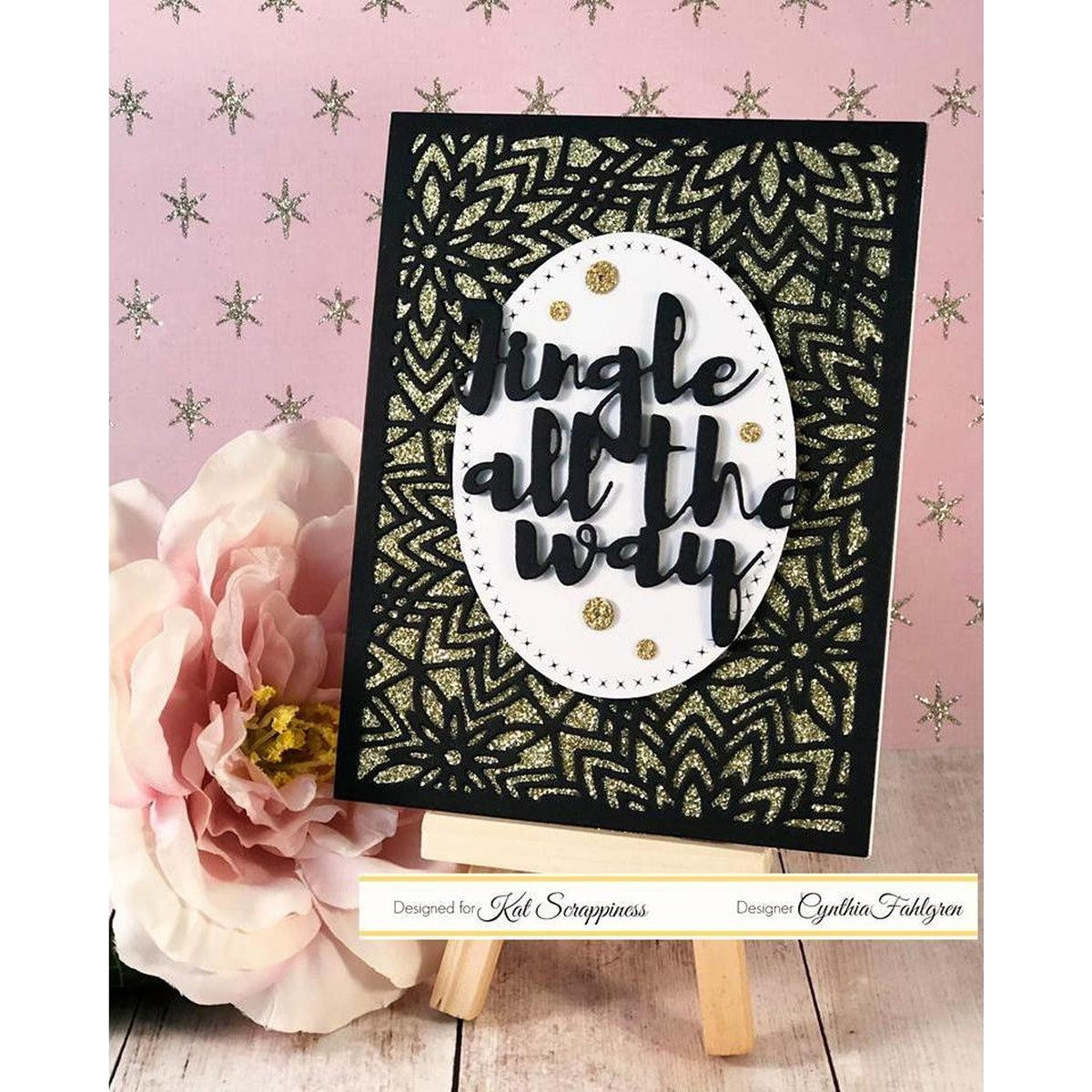 Fancy Floral Coverplate Die by Kat Scrappiness - Kat Scrappiness