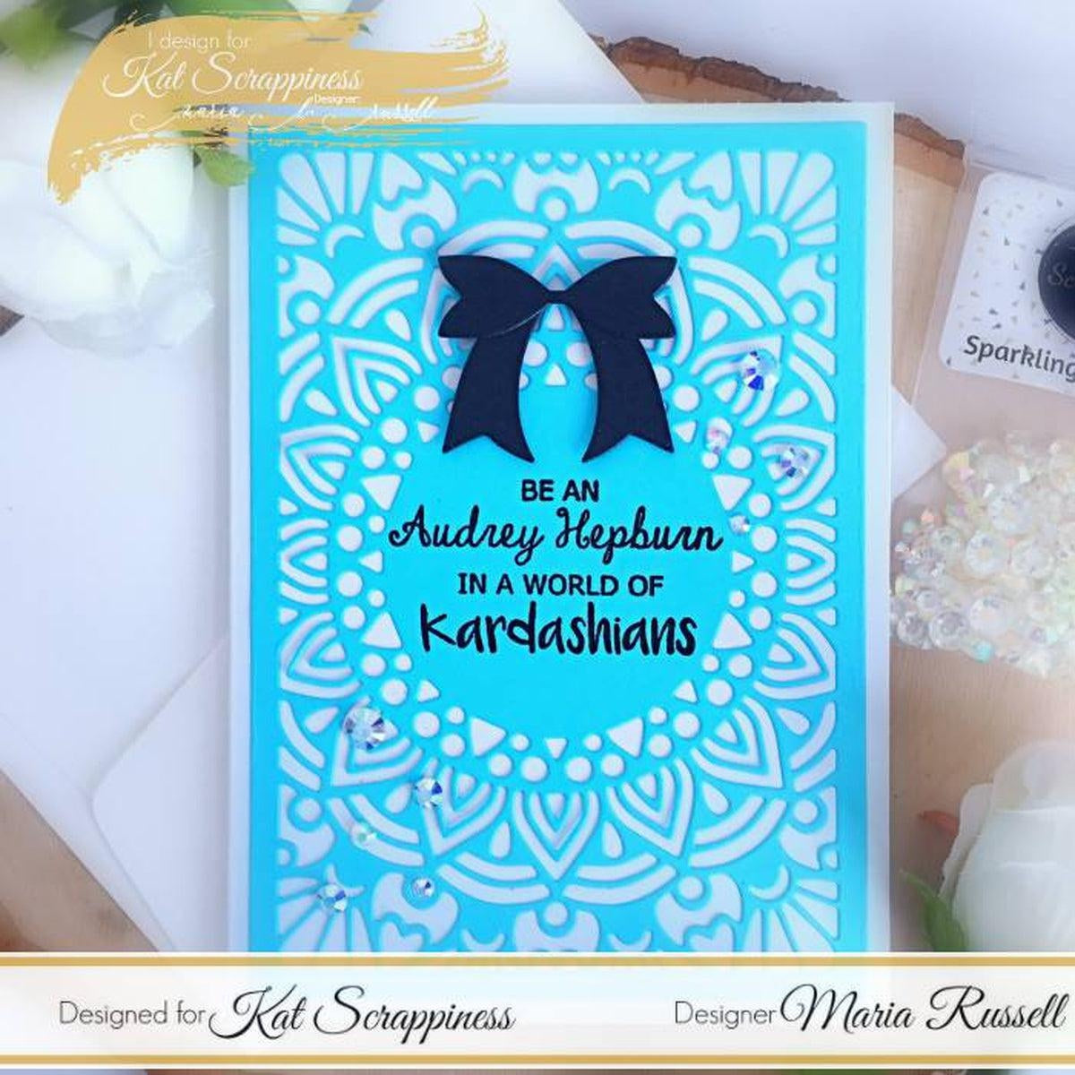 Medallion Coverplate Die by Kat Scrappiness - Kat Scrappiness