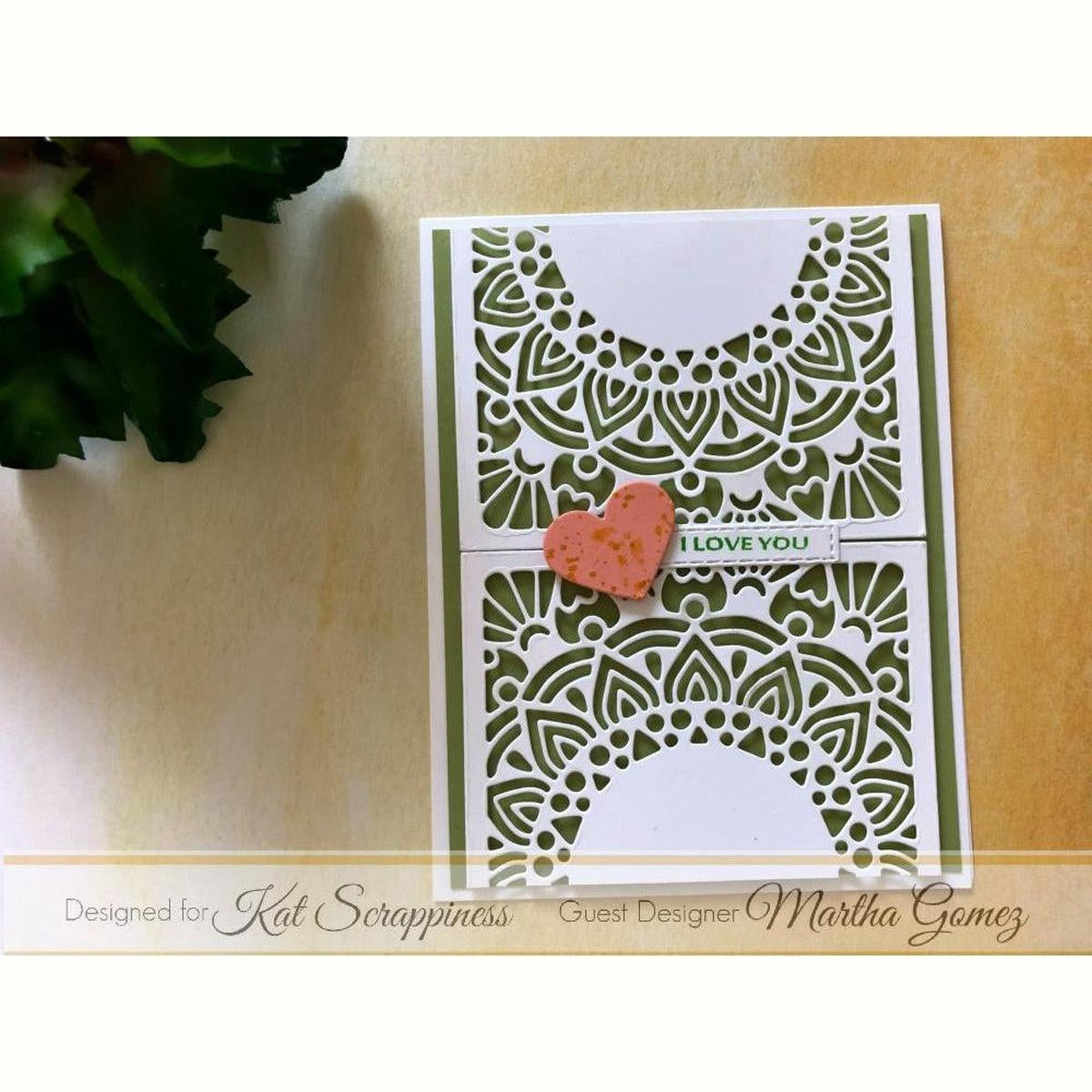 Medallion Coverplate Die by Kat Scrappiness - Kat Scrappiness