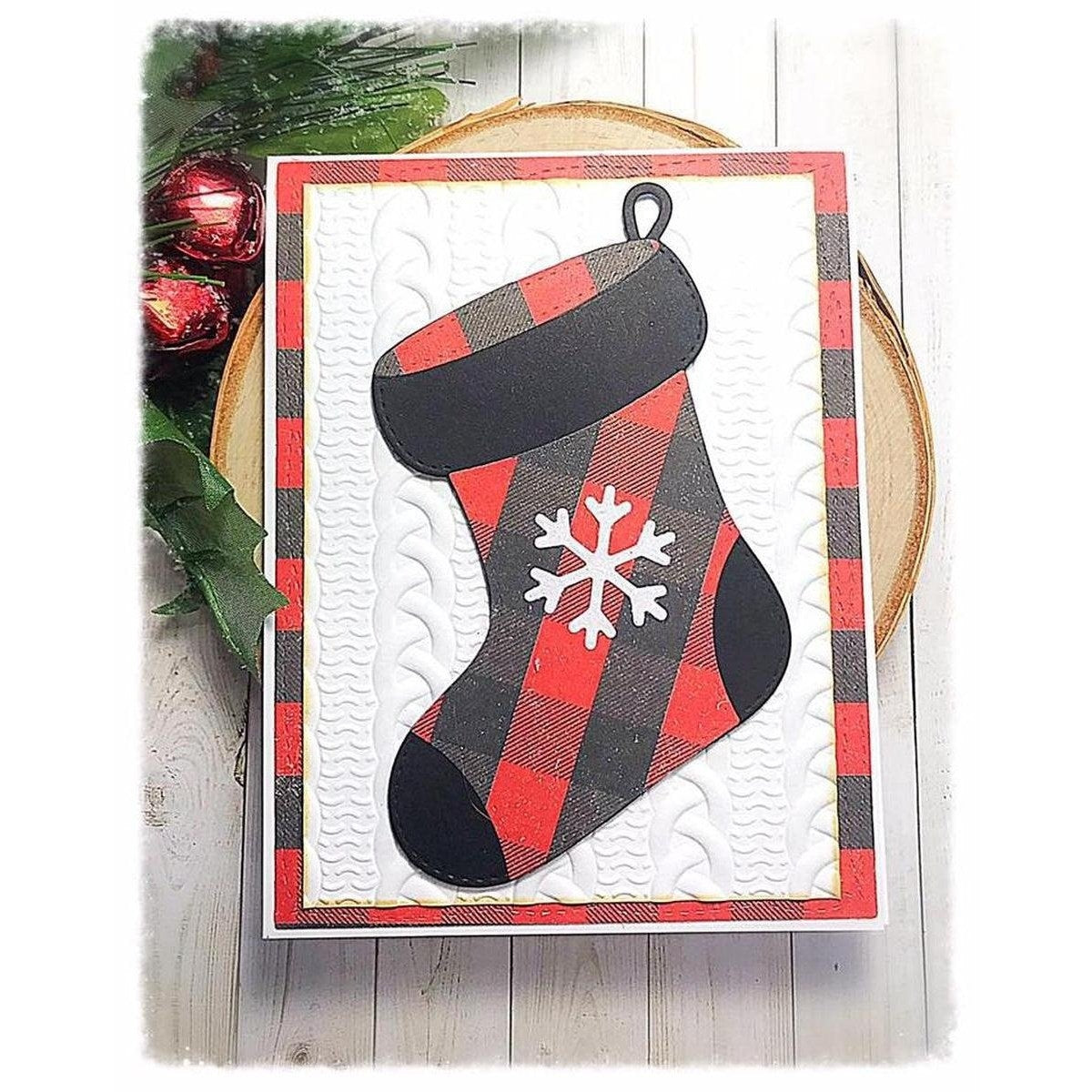 Build a Stocking (Christmas) Dies by Kat Scrappiness - Kat Scrappiness