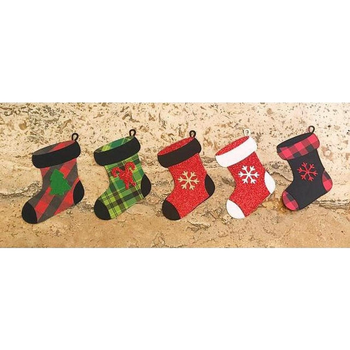 Build a Stocking (Christmas) Dies by Kat Scrappiness - Kat Scrappiness