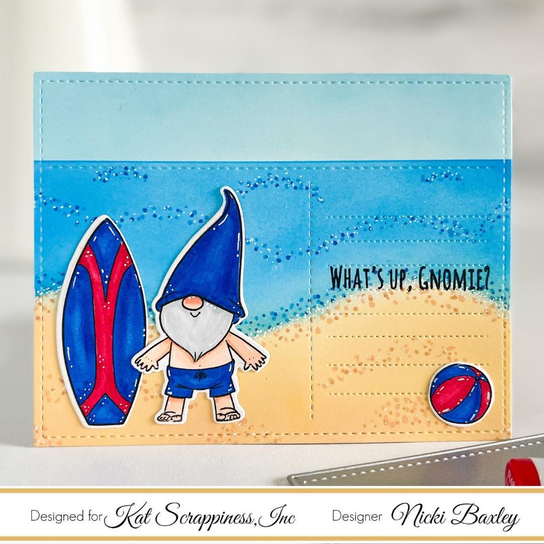 Summer Gnome Stamp Set