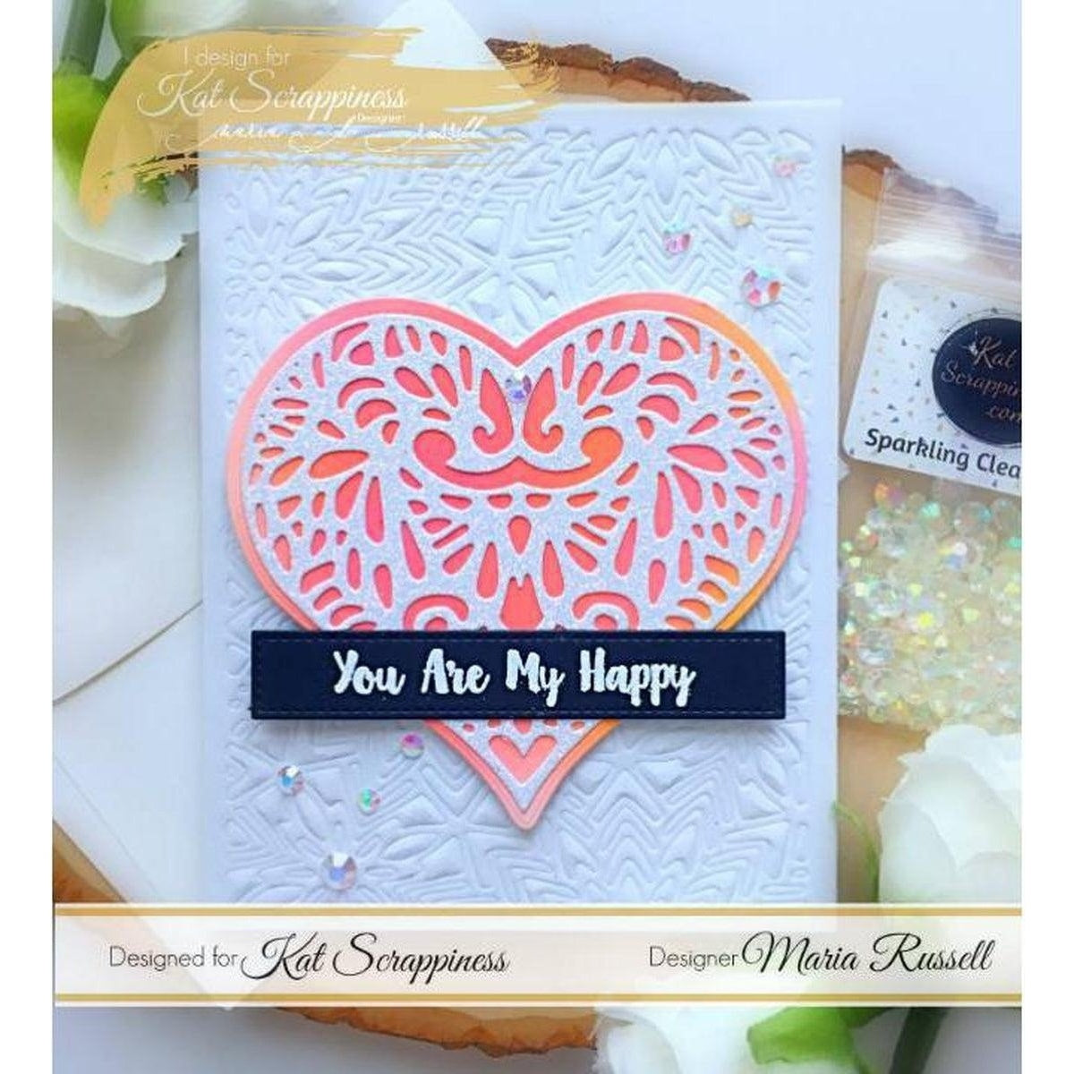 Lacy Layered Heart Dies by Kat Scrappiness - Kat Scrappiness