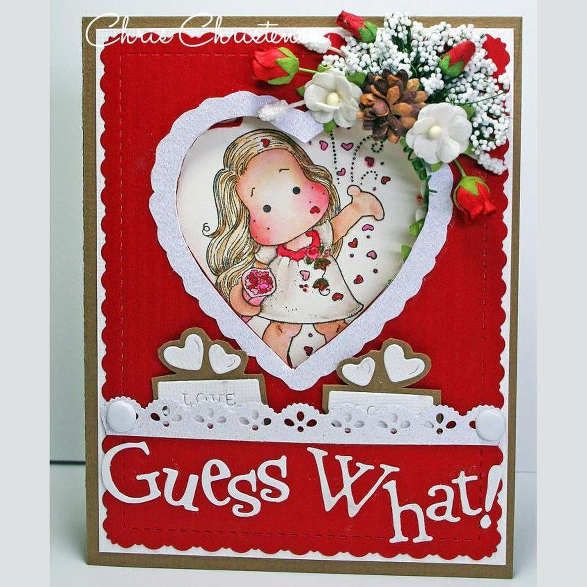 Stitched Fancy Scalloped Heart Dies by Kat Scrappiness - Kat Scrappiness