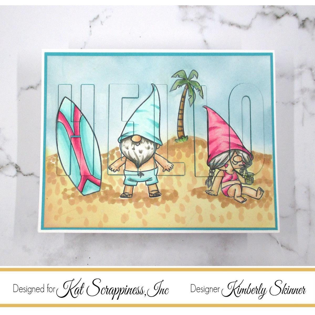 Summer Gnome Stamp Set