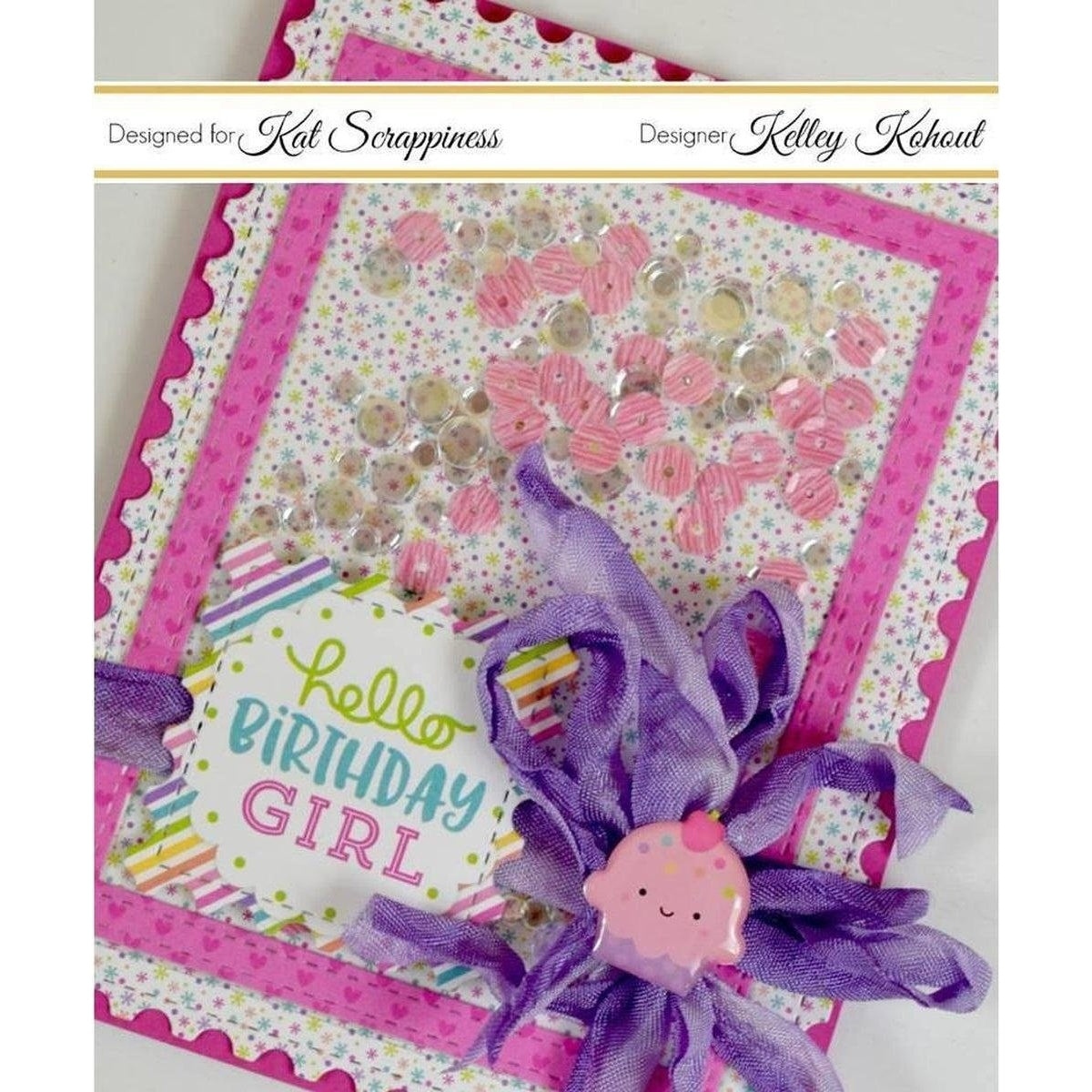 Stitched Postage Stamp Edge Rectangle Dies by Kat Scrappiness - Kat Scrappiness