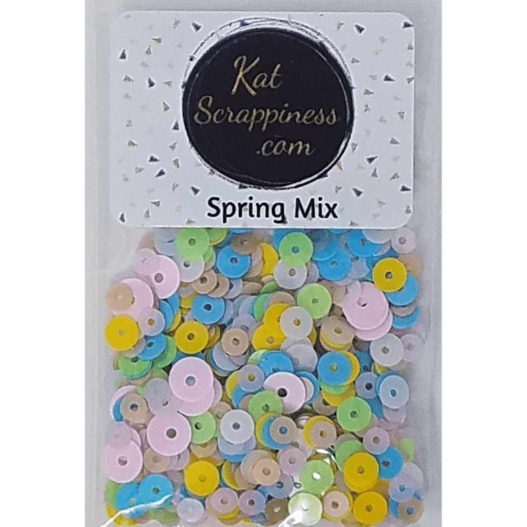 Spring Sequin Mix - Kat Scrappiness