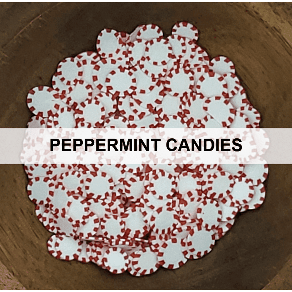 Peppermint Candy Sprinkles for Christmas by Kat Scrappiness - Kat Scrappiness