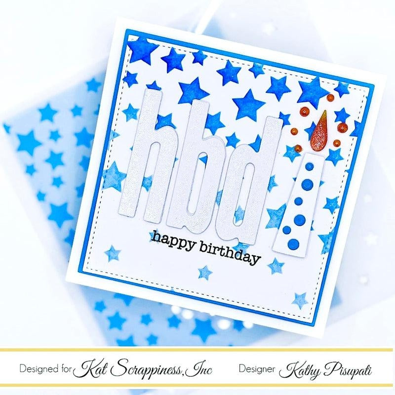 Condensed Lowercase Alphabet Craft Dies