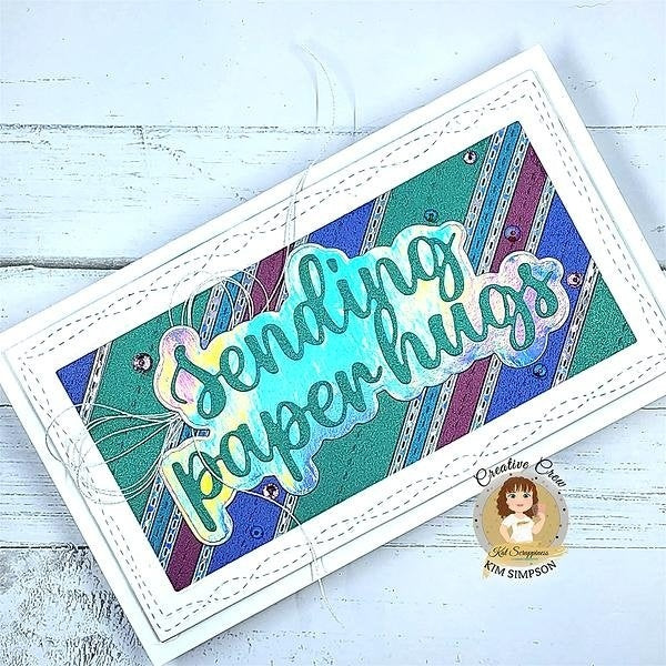 Stitched Slimline Strips Dies - Clearance! - CLEARANCE!