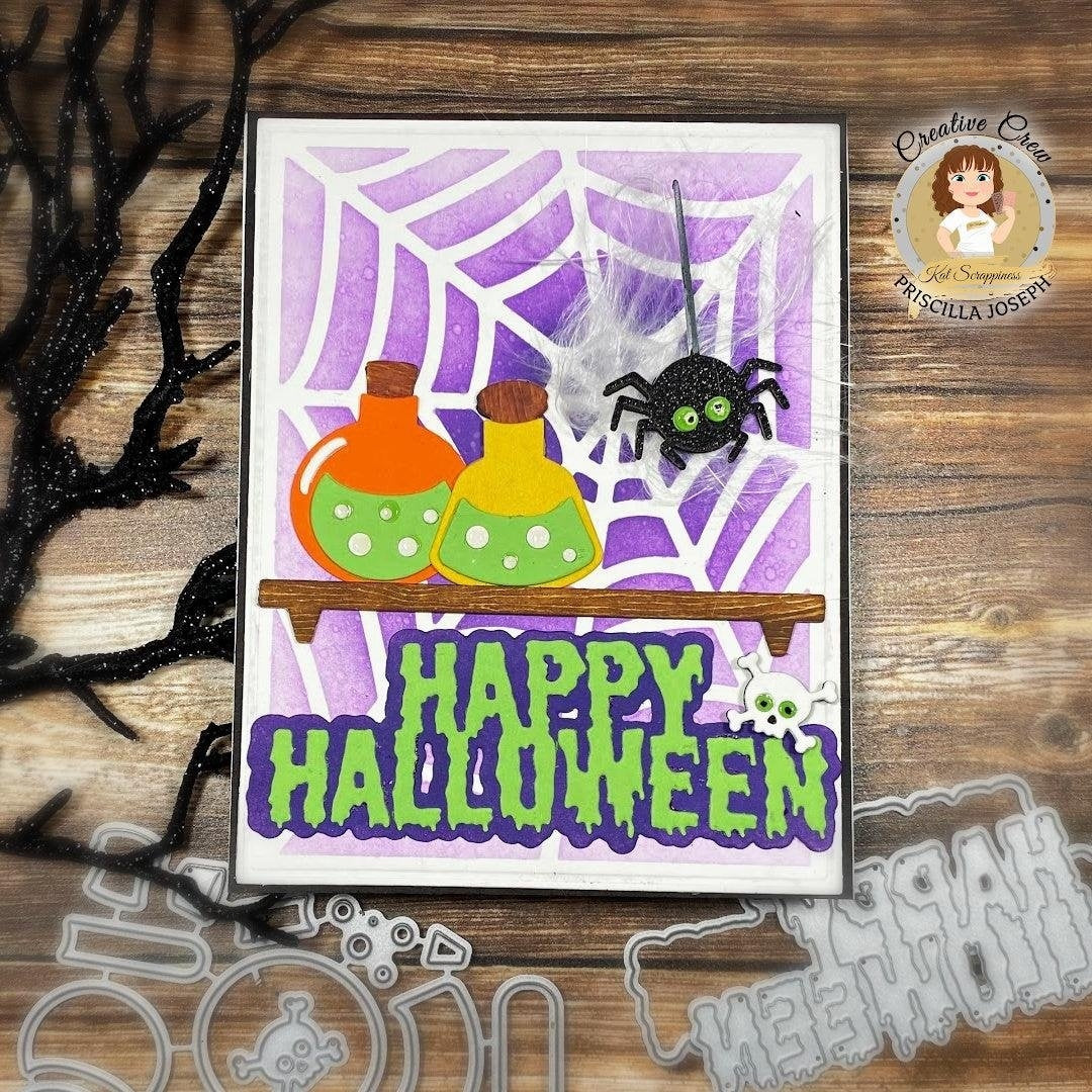 Spooky Happy Halloween Dies