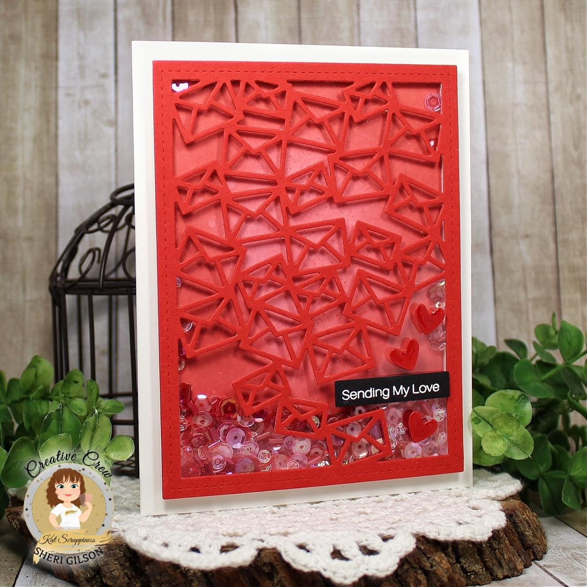 Mail Storm Background Die