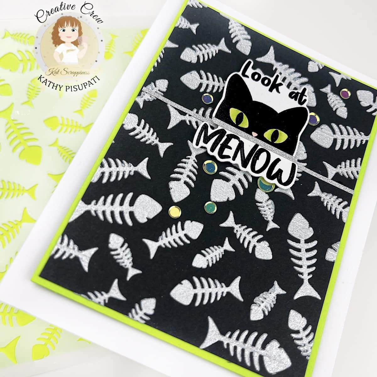 Pawsome Cats Sentiments Stamp Set