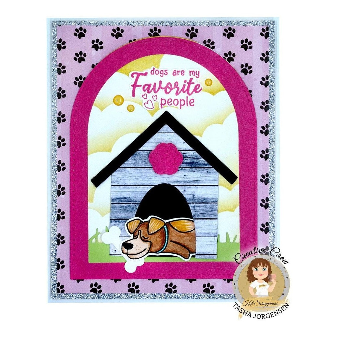 Pawsome Girl 6x6 Paper Pad